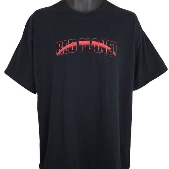 Red Planet Movie T Shirt Vintage 90s 1999 Y2K 2000 Sci Fi Val Kilmer Made In USA - Picture 1 of 7